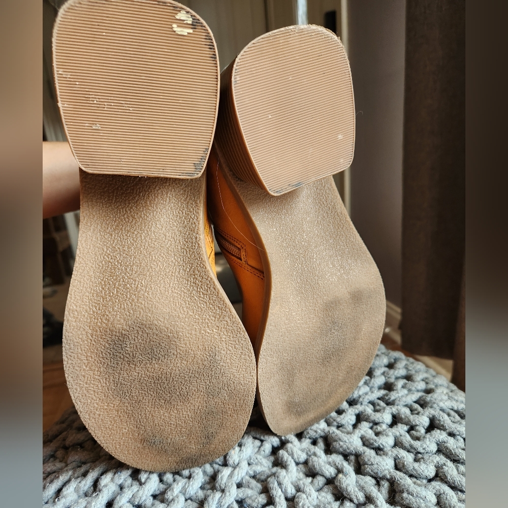 ASOS Avery Trucker Boots- Camel - Picture 5 of 8